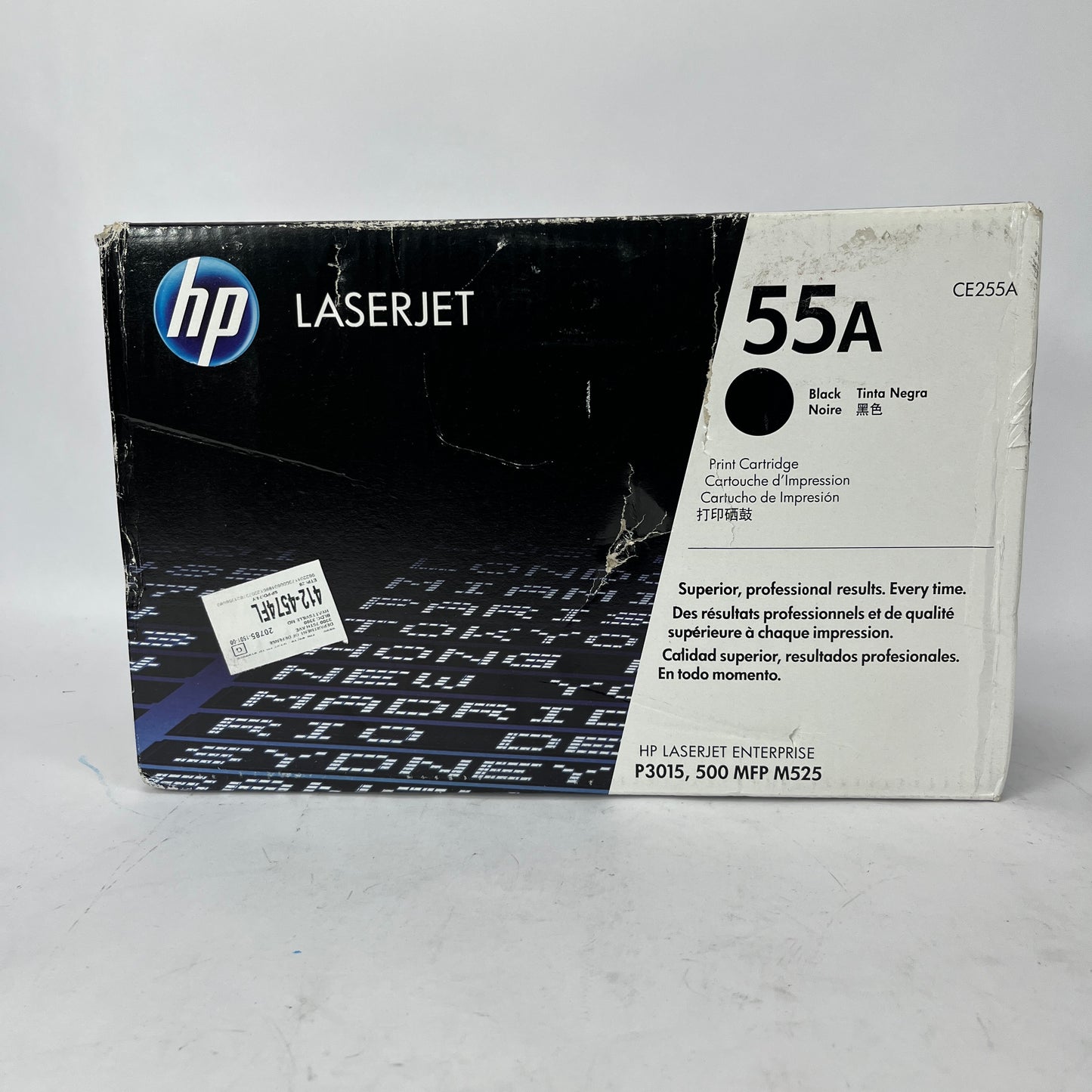 New HP Laserjet 55A Black Original Toner Cartridge CE255A