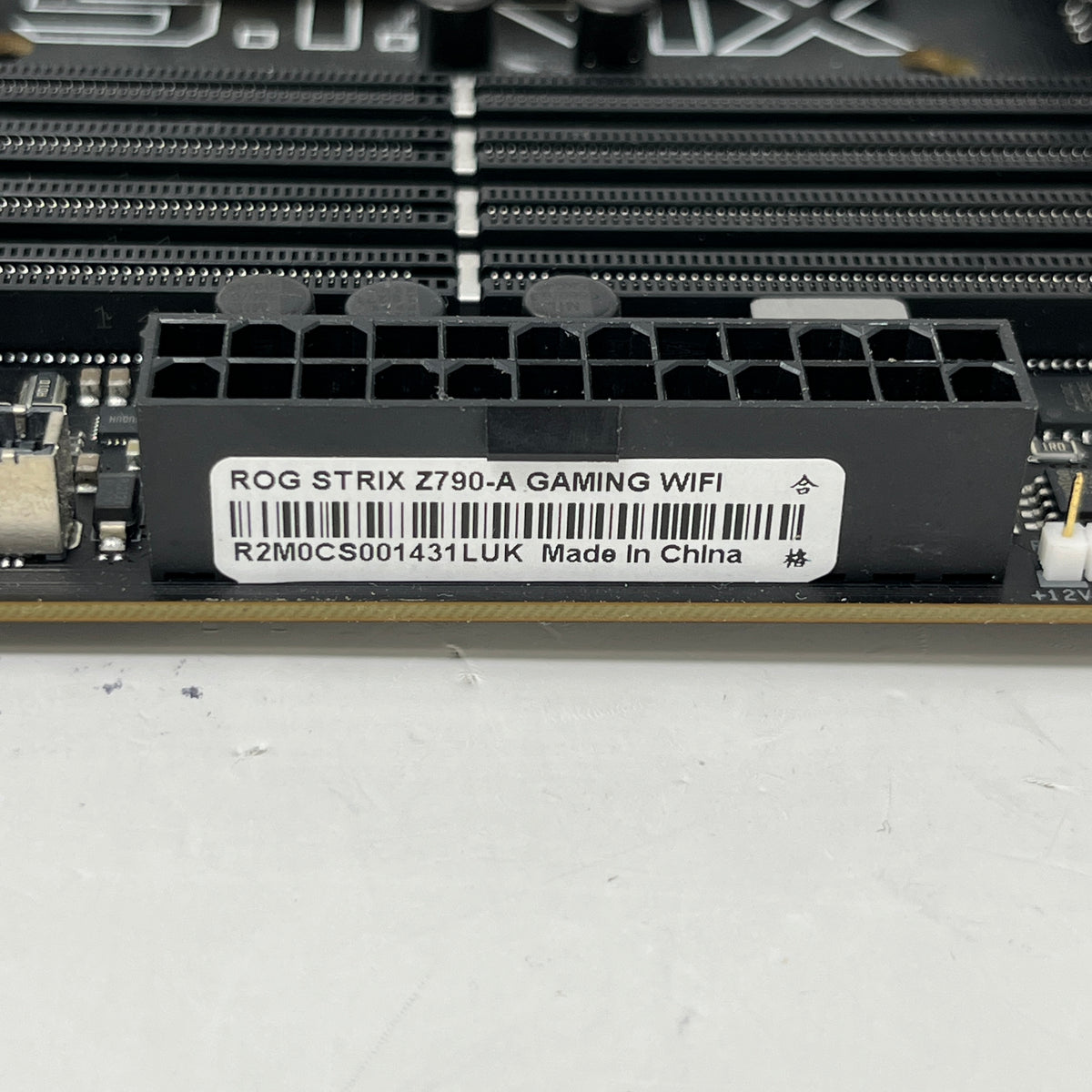 Asus ROG STRIX Z790-A GAMING WIFI LGA 1700 ATX Intel DDR5 Motherboard