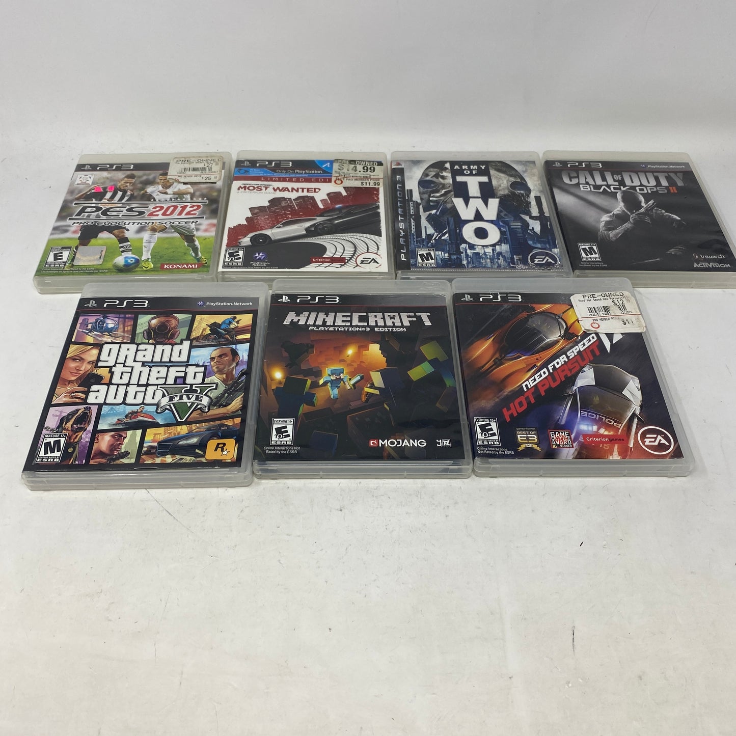 Lot of 7 Sony PlayStation 3 PS3 Games