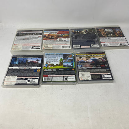 Lot of 7 Sony PlayStation 3 PS3 Games
