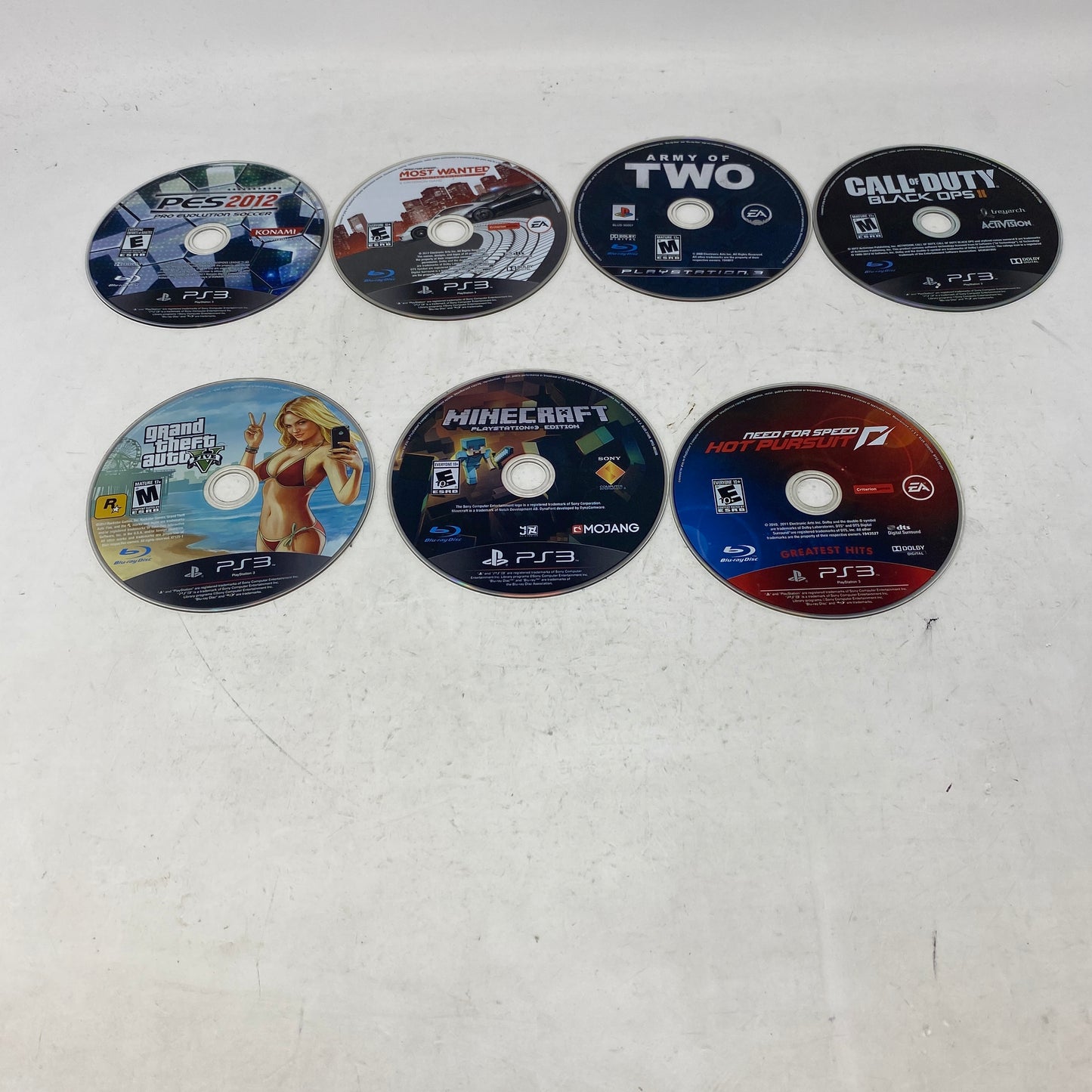 Lot of 7 Sony PlayStation 3 PS3 Games