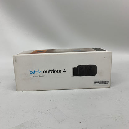 New Blink Outdoor 4 2-Camera Wireless 1080p Security System E8-9D80-13EB52C653E1