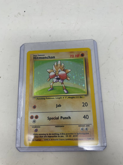 Pokémon TCG Base Set Hitmonchan 7/102 English