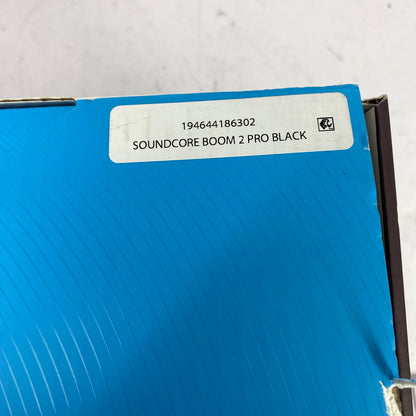Anker Soundcore Boom Pro 2 Portable Bluetooth Speaker Black A3134Z11