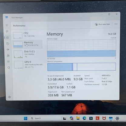 Lenovo Thinkbook 14 G7 ARP IS34J2QH 14" Ryzen 7 7735HS 3.2GHz 16GB RAM 512GB SS