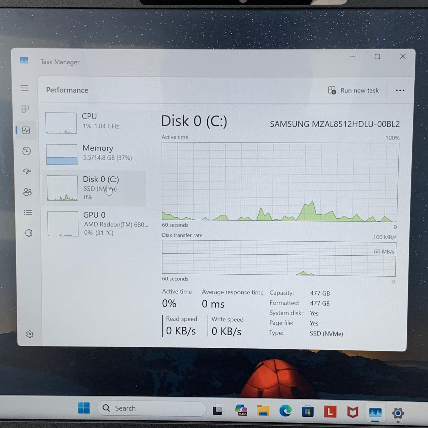 Lenovo Thinkbook 14 G7 ARP IS34J2QH 14" Ryzen 7 7735HS 3.2GHz 16GB RAM 512GB SS