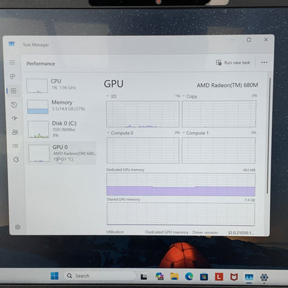Lenovo Thinkbook 14 G7 ARP IS34J2QH 14" Ryzen 7 7735HS 3.2GHz 16GB RAM 512GB SS