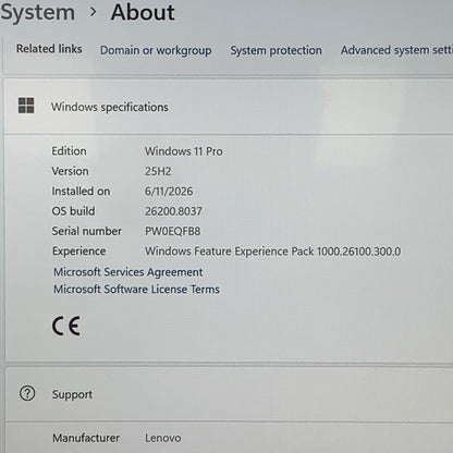 Lenovo Thinkbook 14 G7 ARP IS34J2QH 14" Ryzen 7 7735HS 3.2GHz 16GB RAM 512GB SS