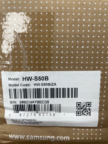 New SAMSUNG HW-S50B/ZA 3.0ch All-in-One Soundbar w/ Dolby 5.1 DTS Virtual:X