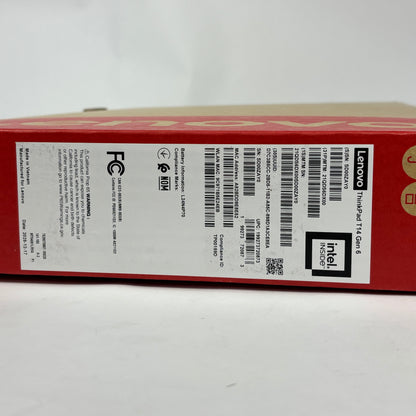 New Lenovo ThinkPad E14 Gen 6 21QDS6DX00 14" Ultra 7-225U 1.7GHz 16GB RAM 1TB SSD