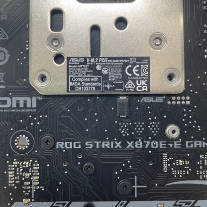 Asus ROG Strix X870E-E Gaming WiFi AM5 ATX AMD DDR5 Motherboard