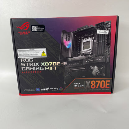 Asus ROG Strix X870E-E Gaming WiFi AM5 ATX AMD DDR5 Motherboard