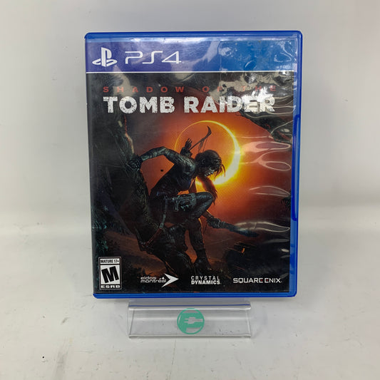 Lot of 2 PS4 Games Shadow of The Tomb Raider + Scarlet Nexus PlayStation 4 