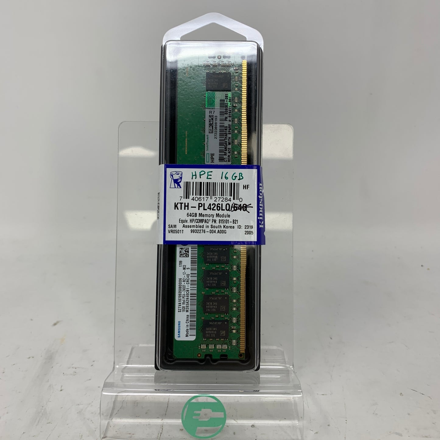 New Samsung PC4-2400T-RC1 16GB (1x16GB) RAM DDR4 2400MHz  M393A2K40CB1-CRC4Q
