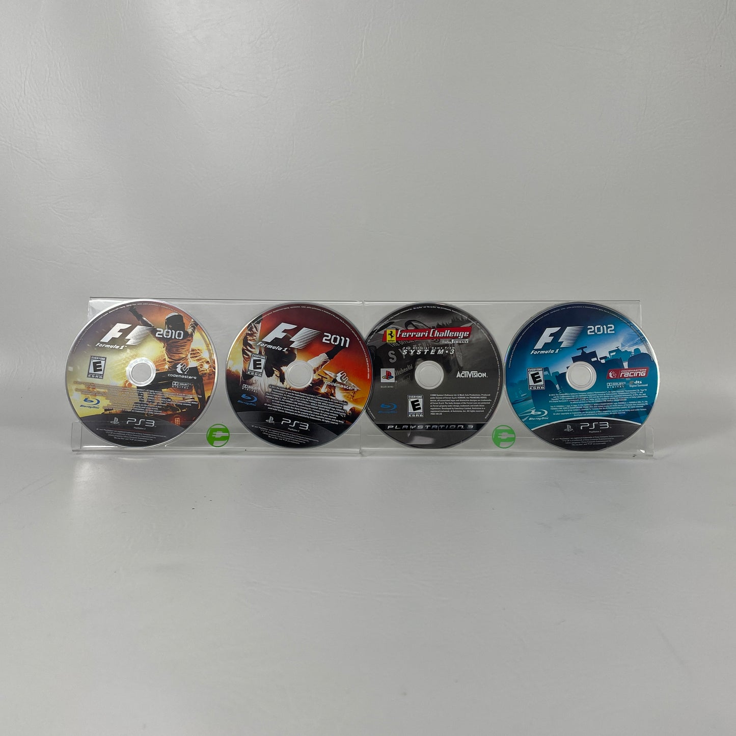 Lot of 4 PS3 Racing Games F1 2010 2011 2012 Ferrari Challenge Formula 1 Bundle
