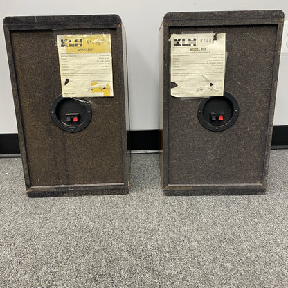 KLH 802 2-Way Bookshelf Speakers Brown