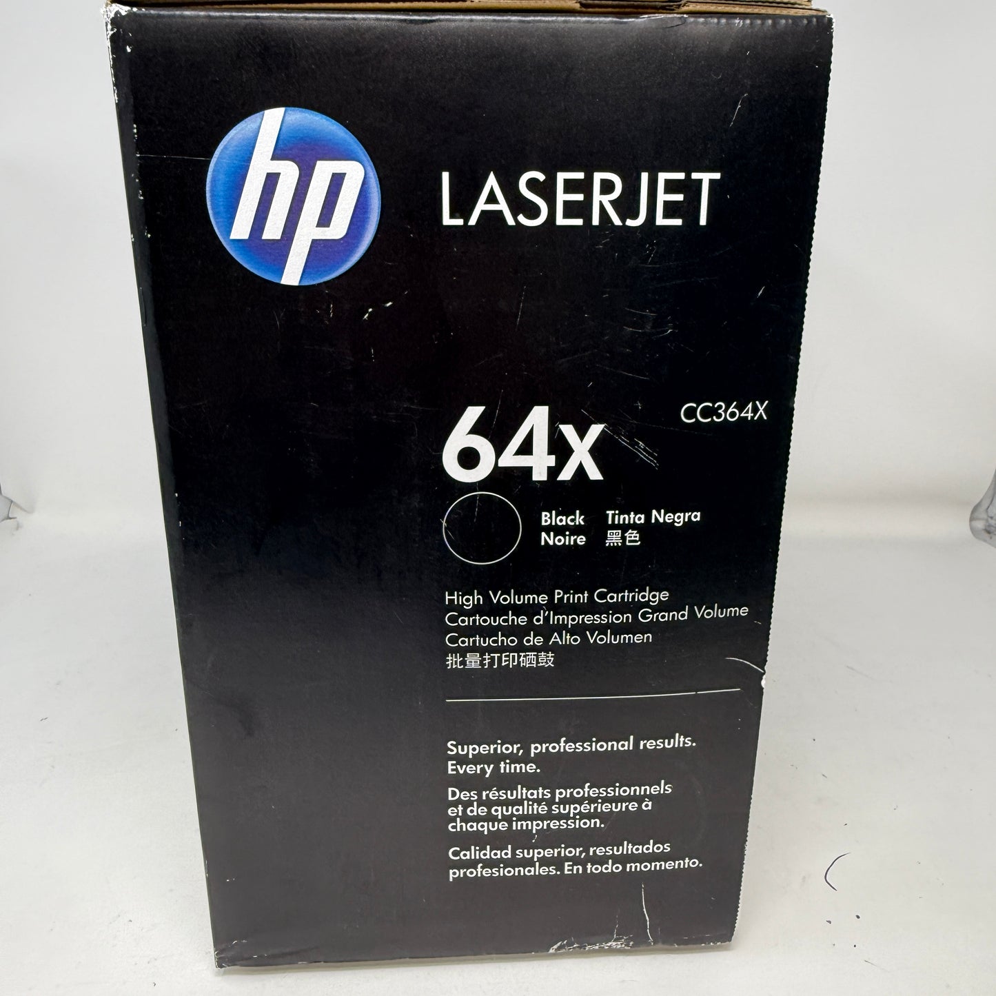 New Hp 64x Black Original LaserJet Toner Cartridge CC364X
