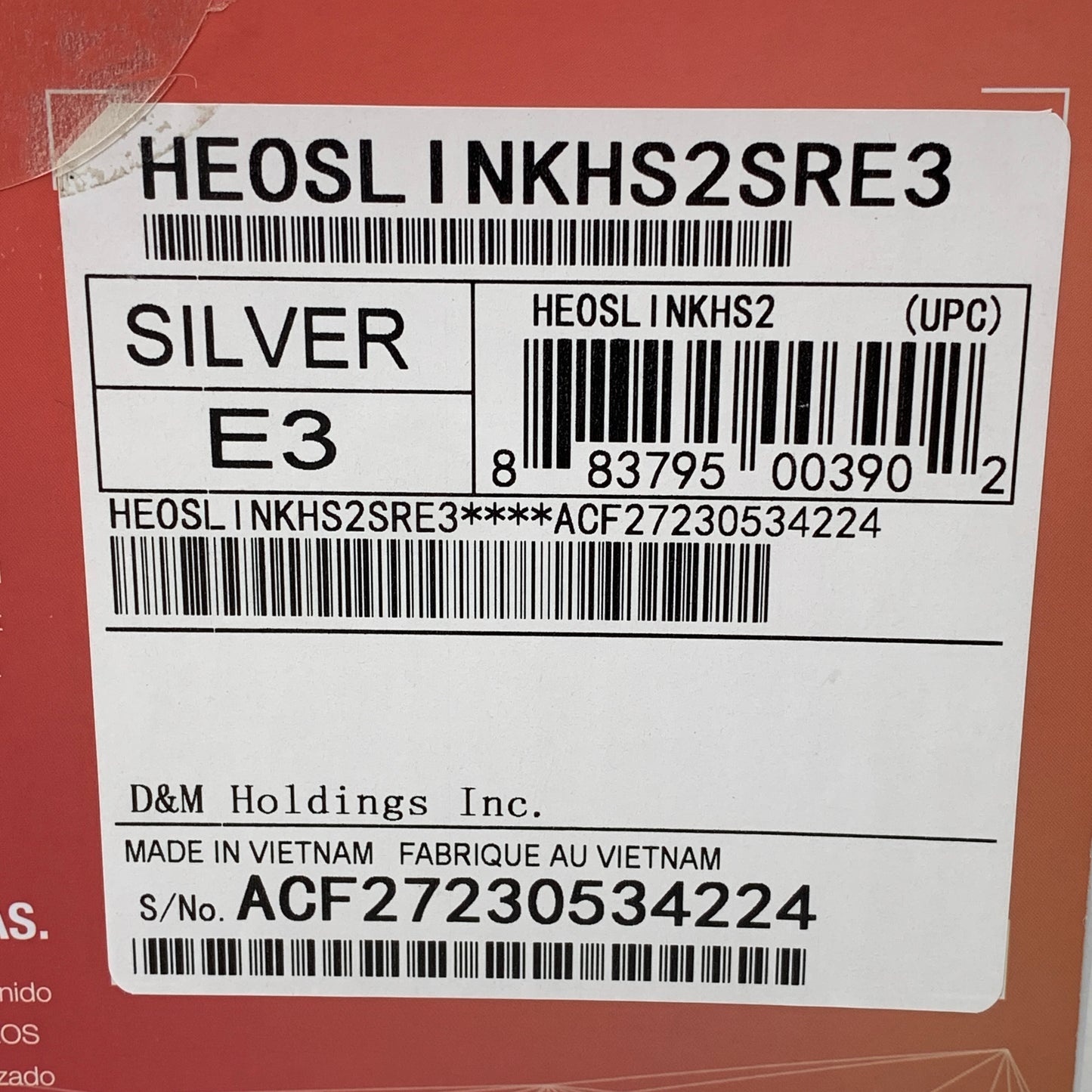 New Denon HEOS Link Wireless Pre-Amplifier Black HEOSLINKHS2SR