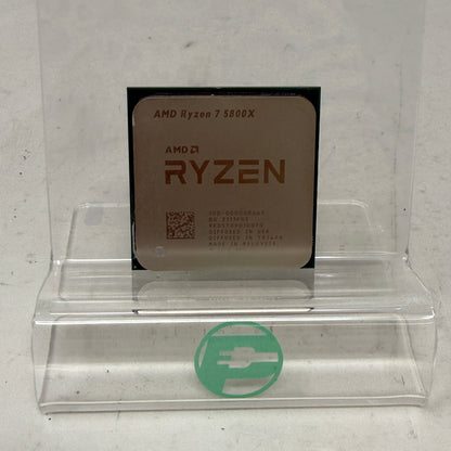 AMD Ryzen 7 5800X 3.80GHz 8 Core 100-000000063 16 Thread AM4