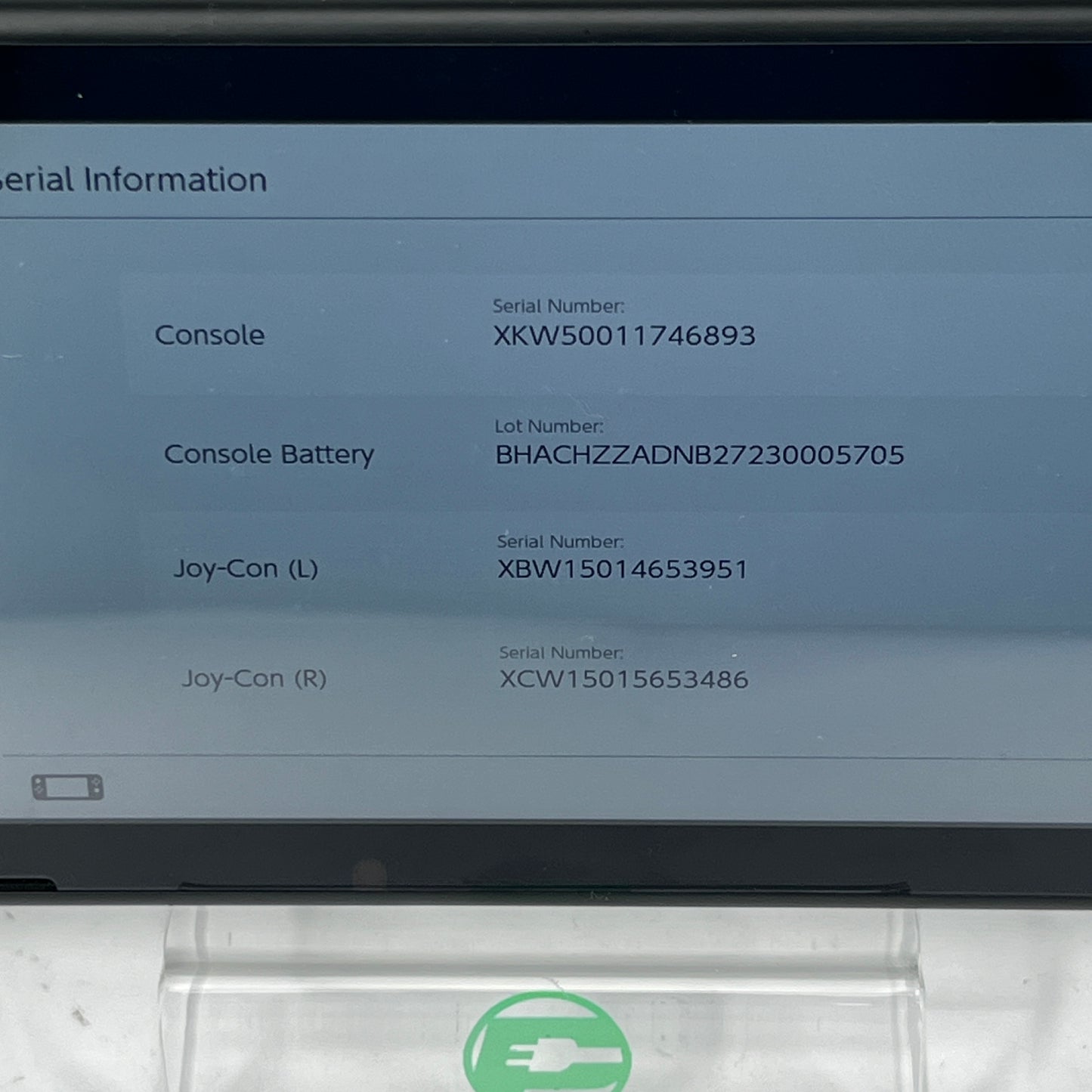 Nintendo Switch v1 Video Game Console HAC-001 Animal Crossing Edition