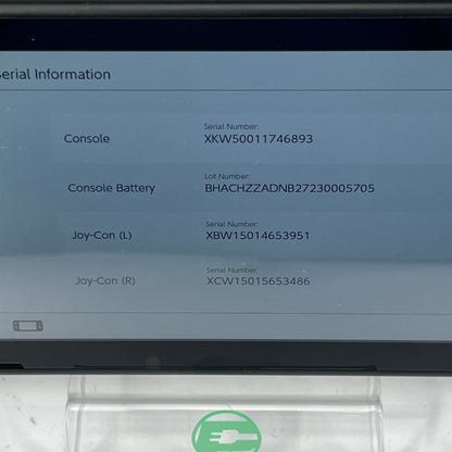 Nintendo Switch v1 Video Game Console HAC-001 Animal Crossing Edition