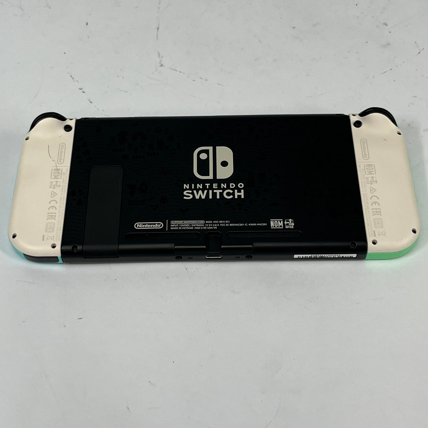 Nintendo Switch v1 Video Game Console HAC-001 Animal Crossing Edition