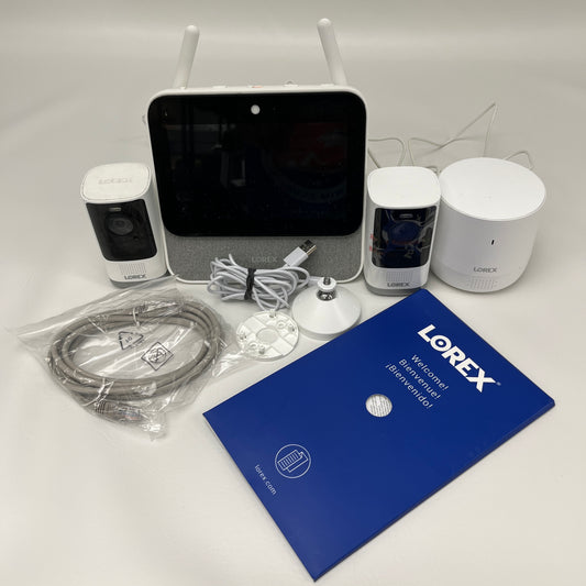 Lorex Smart Home Security Center 2K Wire-Free Cameras & Range Detector HC64A2U-E