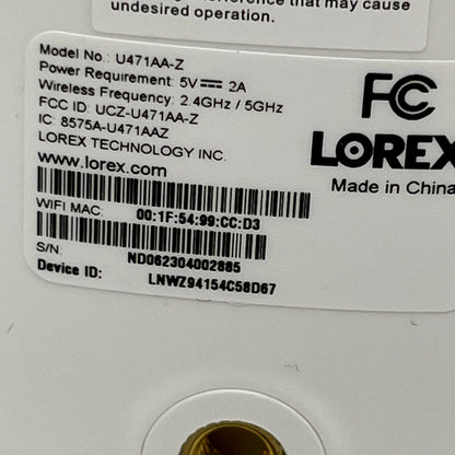 Lorex Smart Home Security Center 2K Wire-Free Cameras & Range Detector HC64A2U-E