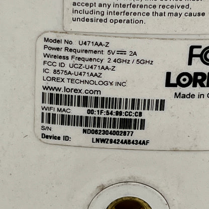 Lorex Smart Home Security Center 2K Wire-Free Cameras & Range Detector HC64A2U-E