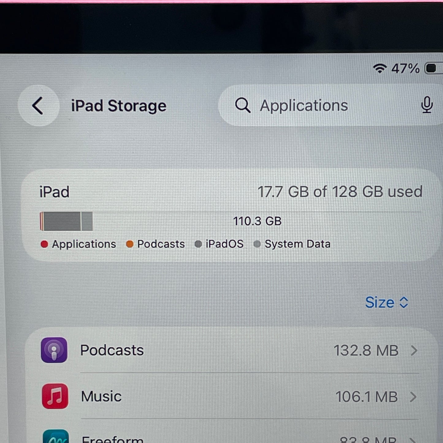 WiFi Only Apple iPad 11" (A16) 128GB Pink MD4E4LL/A