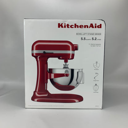 New KitchenAid 5.5 Quart Bowl-Lift Stand Mixer