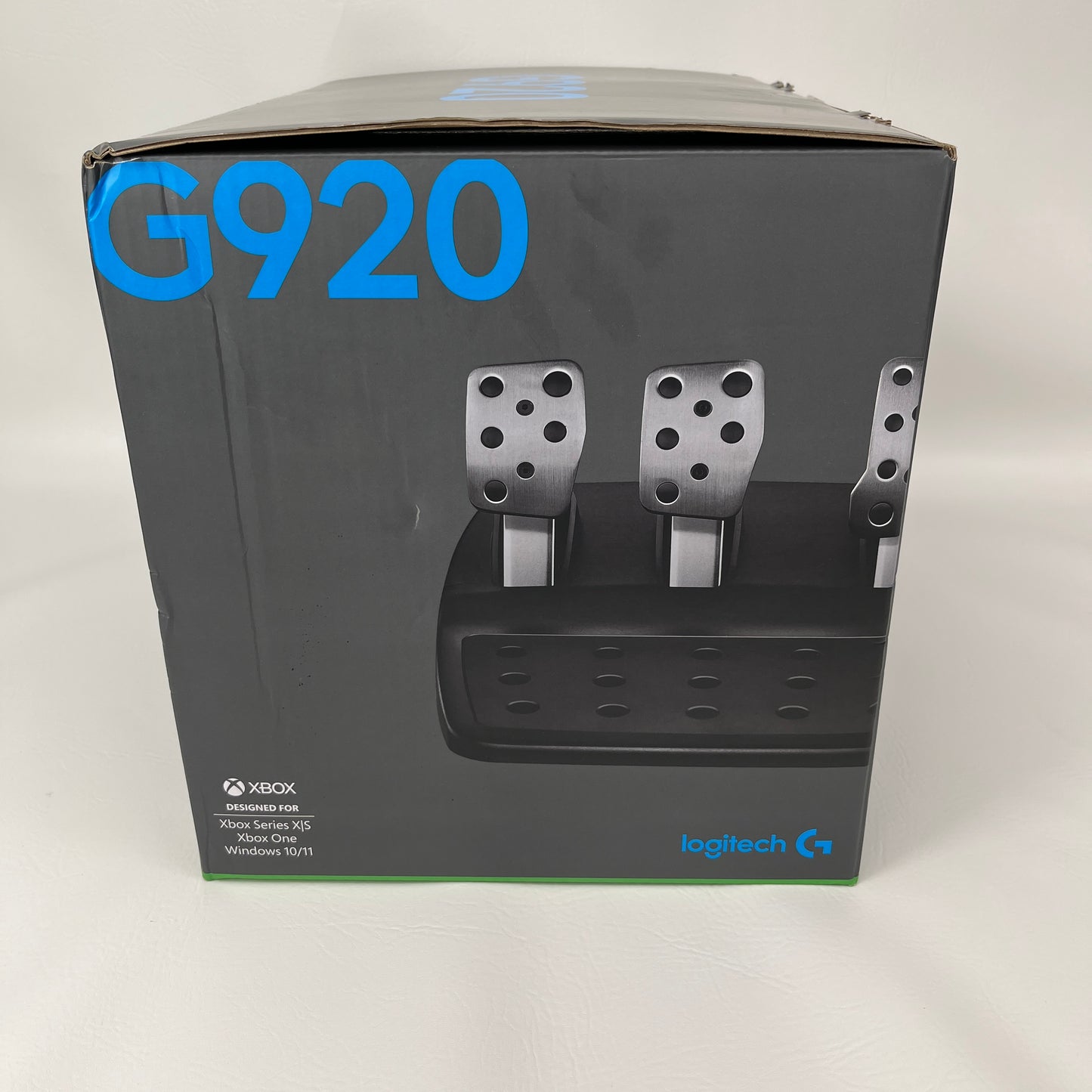 New Logitech G920 Black Driving Force Steering Wheel & Pedals for Xbox/PC