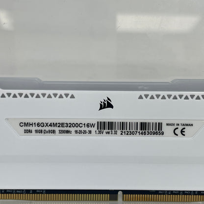 Corsair Vengeance 16GB (2x8GB) RAM DDR4 3200MHz CMH16GX4M2E3200C16W