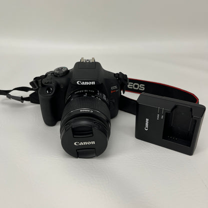 Canon EOS Rebel T7 24.1MP Digital SLR DSLR Camera w/ Canon EF-S 18-55mm Lens