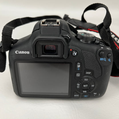 Canon EOS Rebel T7 24.1MP Digital SLR DSLR Camera w/ Canon EF-S 18-55mm Lens