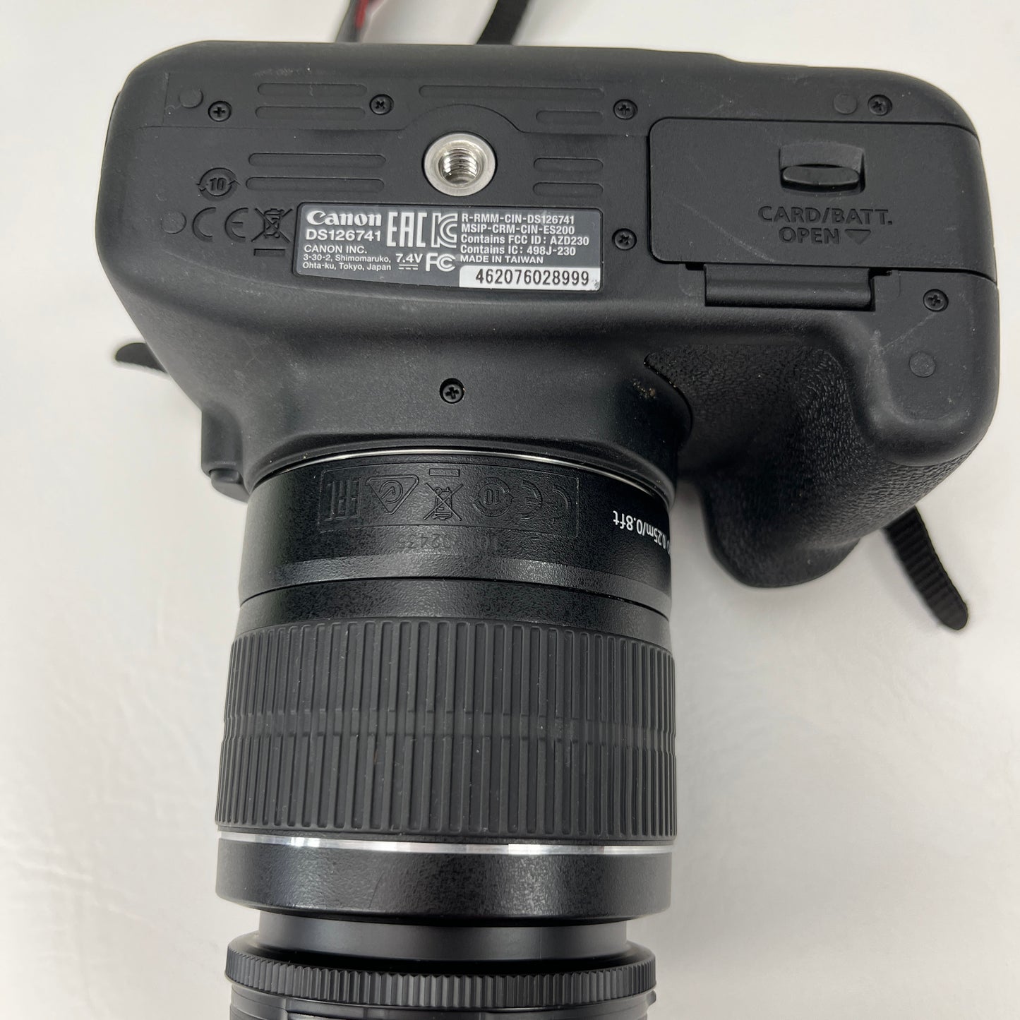 Canon EOS Rebel T7 24.1MP Digital SLR DSLR Camera w/ Canon EF-S 18-55mm Lens