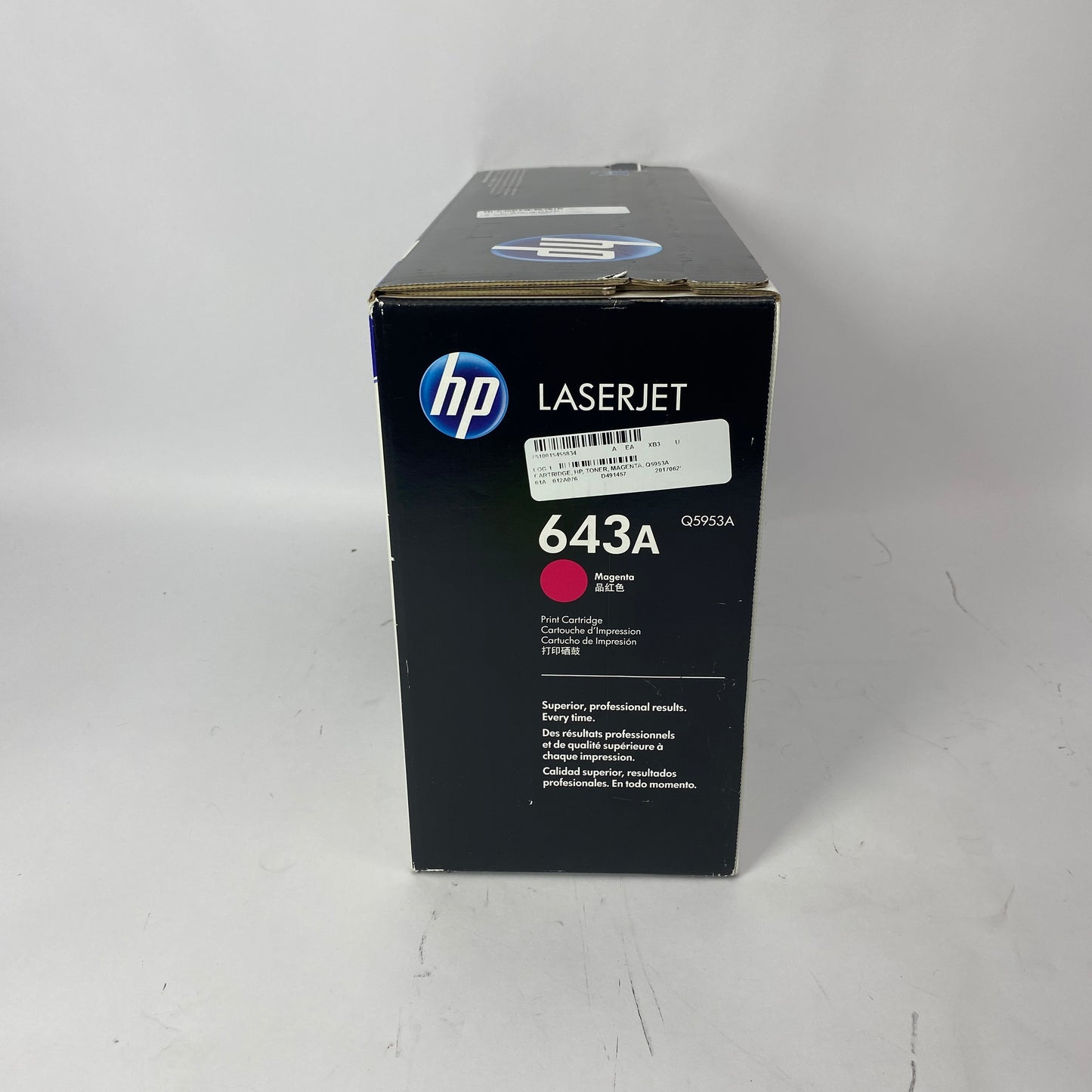 New HP 643A Magenta Laser Toner Cartridge Genuine Q5953A