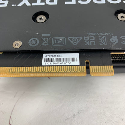 PNY GeForce RTX 5060 VERTO Dual Fan 8GB GDDR7 Graphics Card