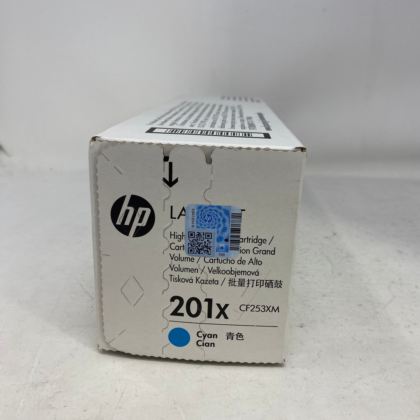 New HP Laserjet 201X Cyan Toner Cartridge CF253XM