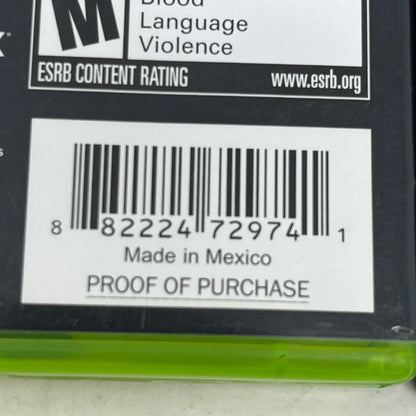 Lot of 5 Microsoft Xbox 360 Halo Wars, Halo 3, Halo 4, Halo 3: ODST & Halo Reach
