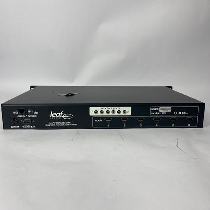 Leaf Connect L66 6x6 HDMI HDBaseT Matrix Switch Audio Video Distribution