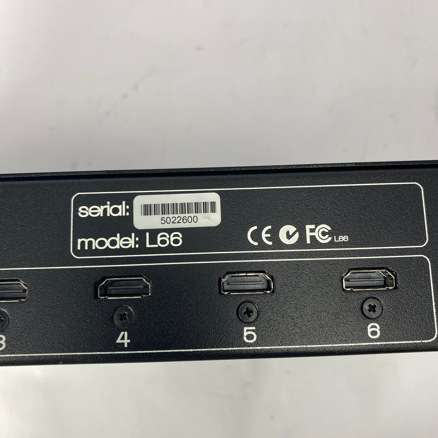 Leaf Connect L66 6x6 HDMI HDBaseT Matrix Switch Audio Video Distribution