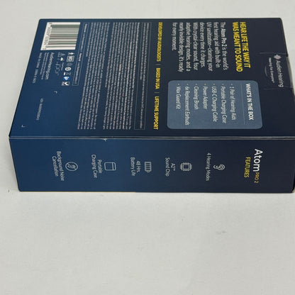 New Audien Atom Pro 2 Wireless Rechargeable OTC Hearing Aid