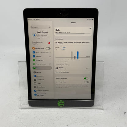 Unlocked Apple iPad 8th Gen 32GB Space Gray MYN32LL/A