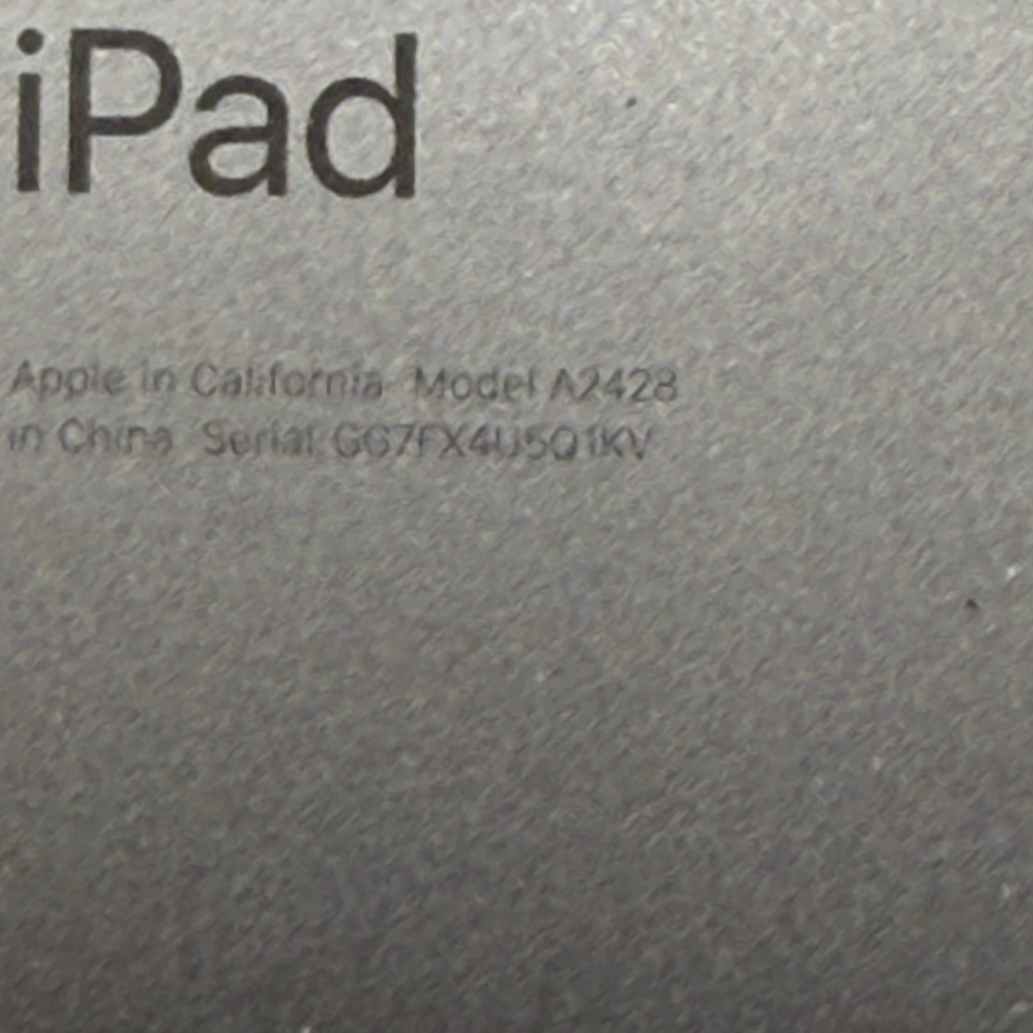 Unlocked Apple iPad 8th Gen 32GB Space Gray MYN32LL/A