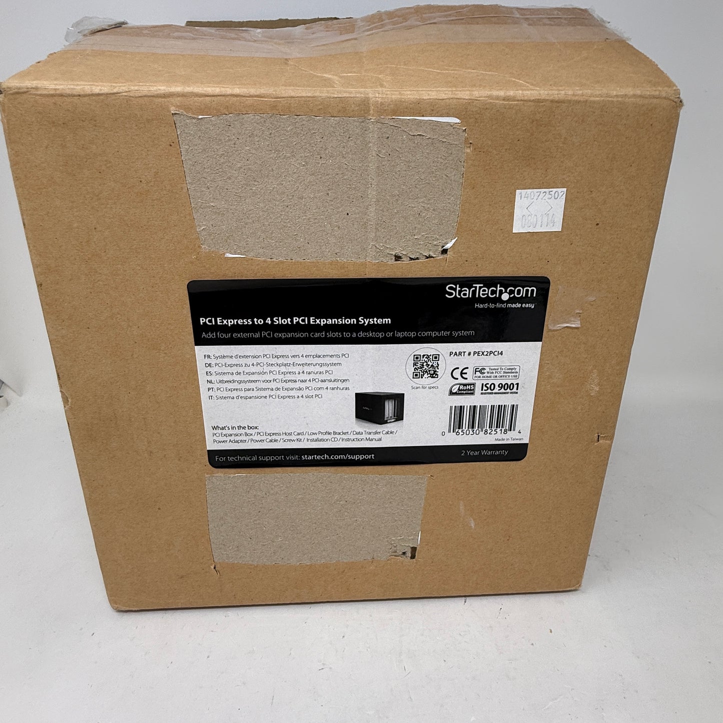 New StarTech.Com PCI Express to 4 Slot PCI Expansion System PEX2PCI4