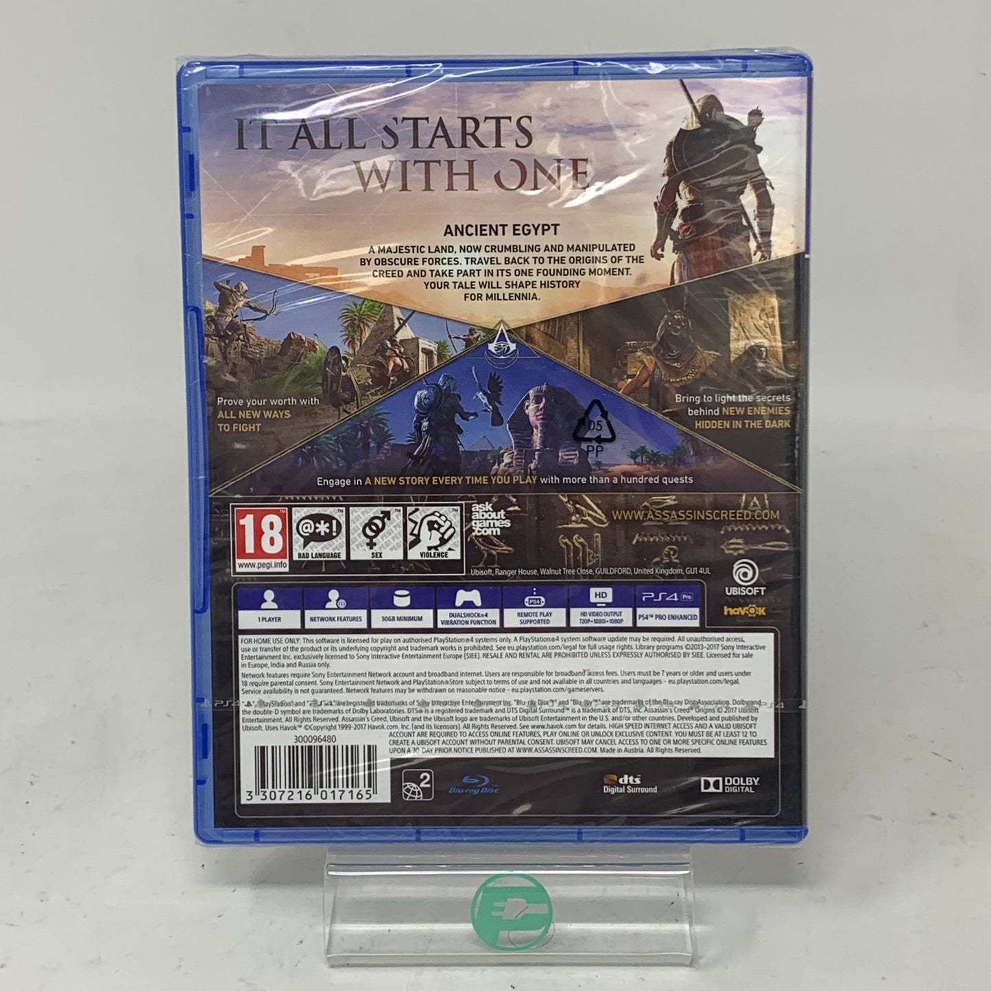 Assassin's Creed: Origins (Playstation 4, 2017)