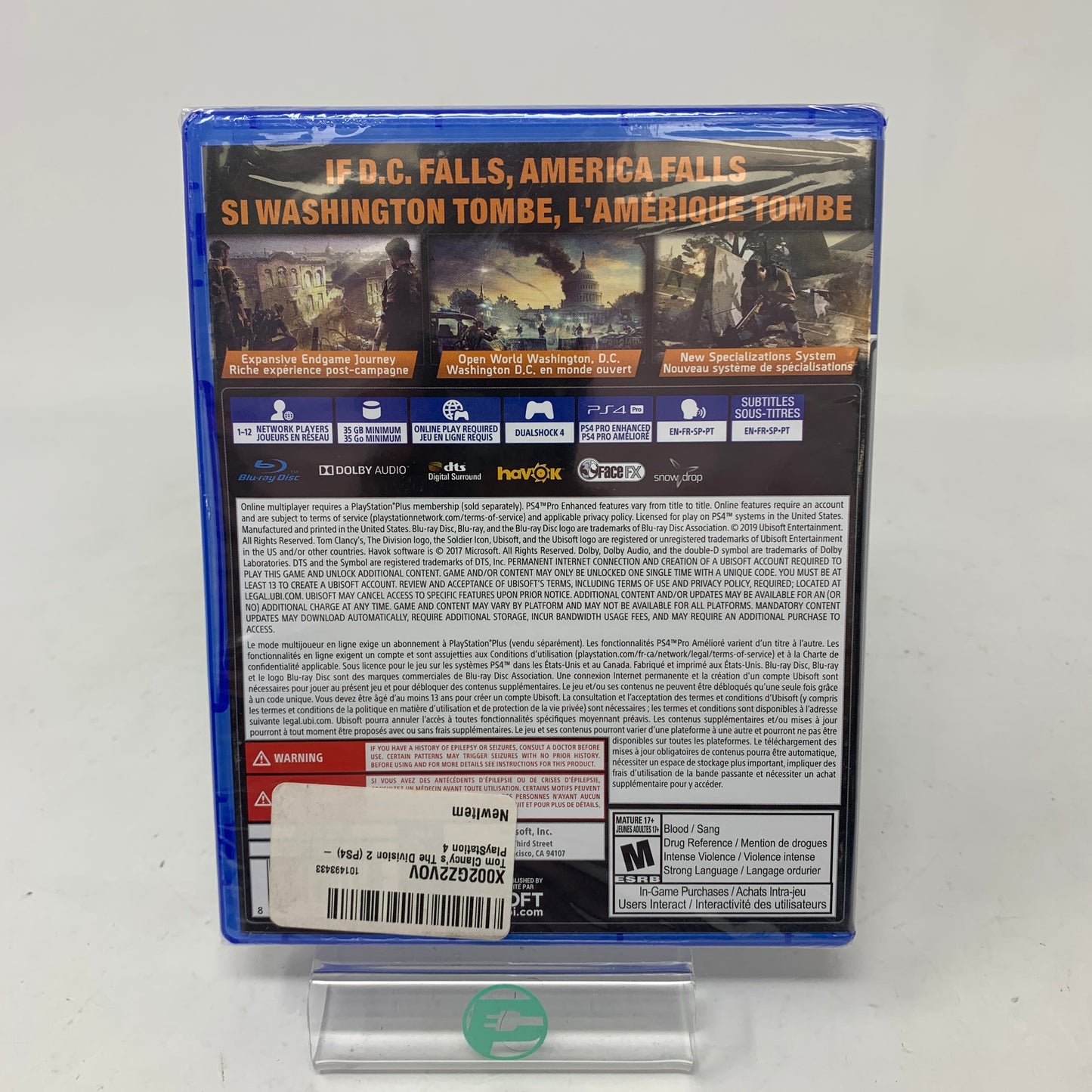 Tom Clancy's The Division 2 (Playstation 4, 2019)