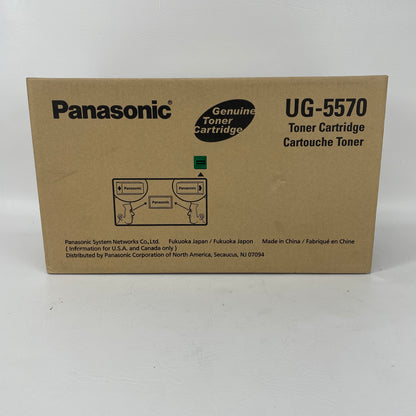 New Panasonic UG-5570 PanaFax UF-7200 Black Aftermarket Toner Cartridge