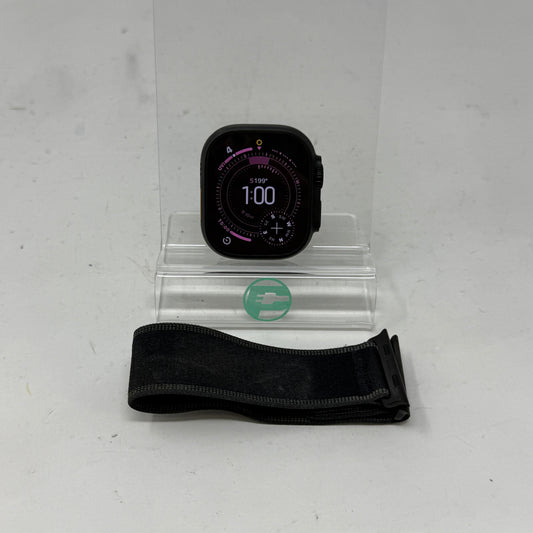 Unlocked Apple Watch Ultra 3 49MM Black Titanium Black Trail Loop MF1D4LW/A